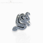 Silver Serpent - Ring